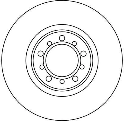 TRW Brake Disc (DF1586)