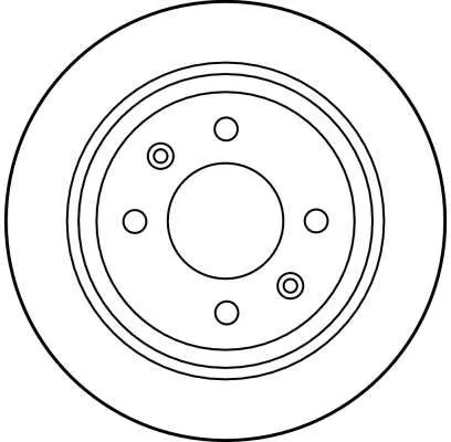 TRW Brake Disc (DF1669)