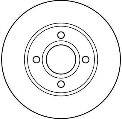 TRW Brake Disc (DF2622)