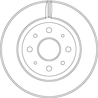 TRW Brake Disc (DF4410)