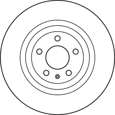 TRW Brake Disc (DF4893S)