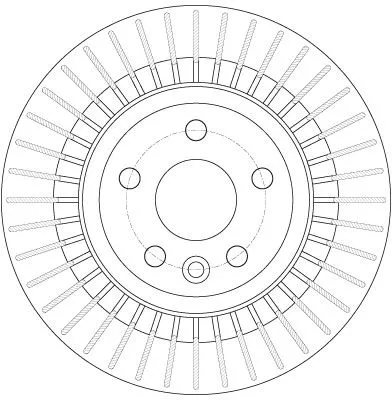 TRW Brake Disc (DF6308)