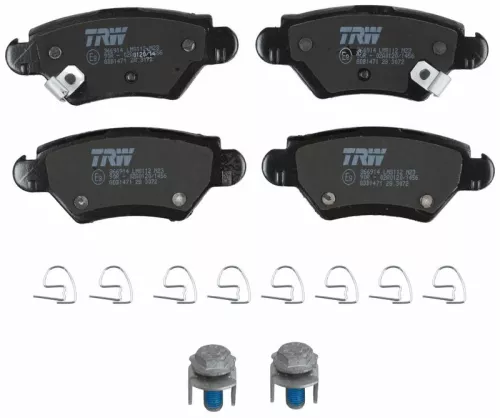 TRW Brake Pad Set, disc brake (GDB1471)