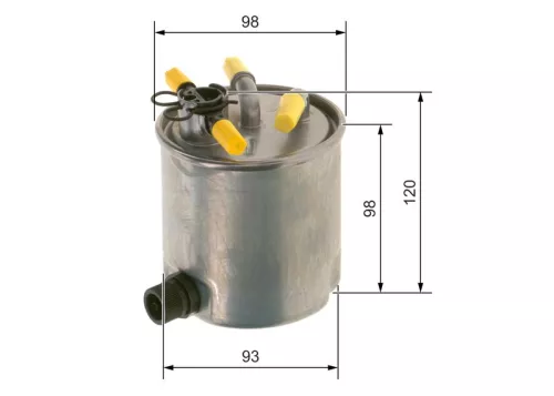 BOSCH Fuel Filter (F026402182)