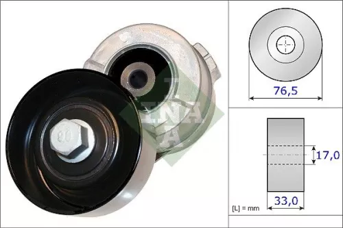 Belt Tensioner, V-ribbed belt
