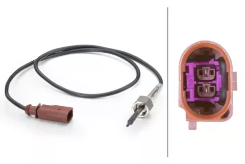 Sensor, exhaust gas temperature