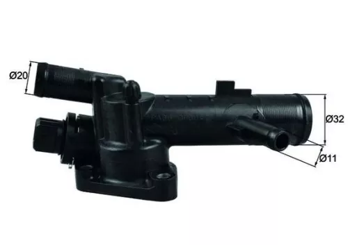 Thermostat, coolant