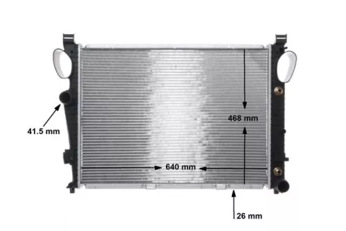MAHLE Radiator, engine cooling (CR304000S)