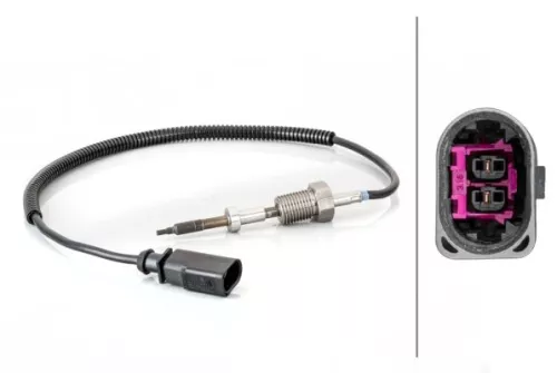 Sensor, exhaust gas temperature