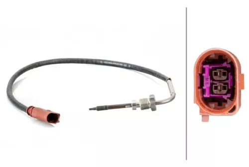 Sensor, exhaust gas temperature