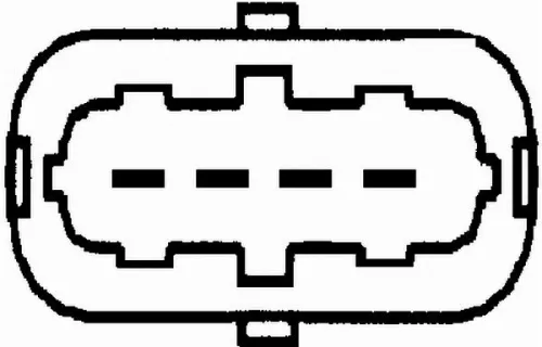 HELLA Mass Air Flow Sensor (8ET009142-731)