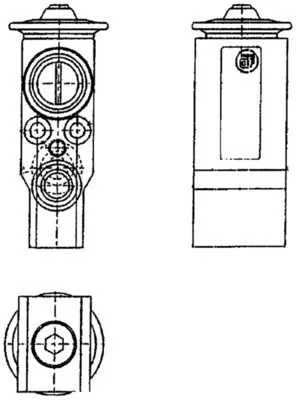 MAHLE Expansion Valve, air conditioning (AVE90000P)