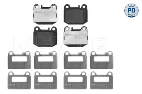 MEYLE Brake Pad Set, disc brake (0252315715/PD)