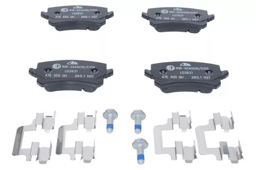 ATE Brake Pad Set, disc brake (13.0470-2621.2)