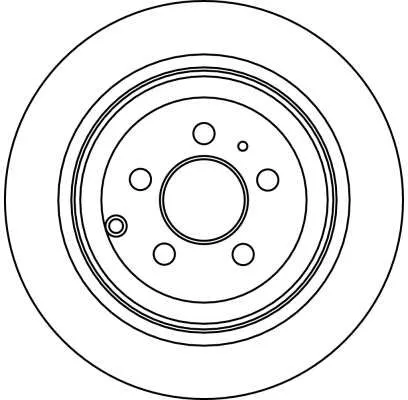 TRW Brake Disc (DF2715)