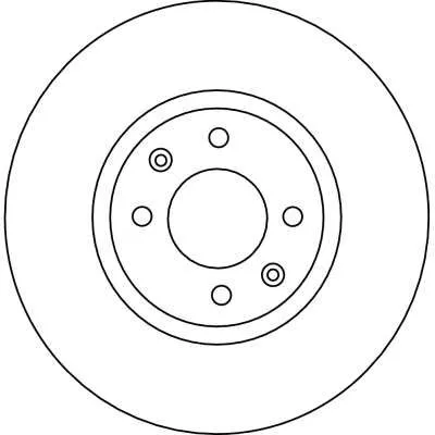 TRW Brake Disc (DF4141)