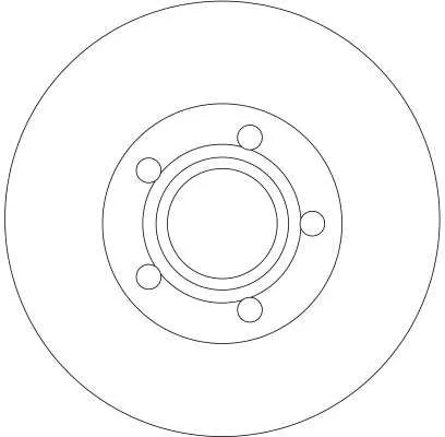 TRW Brake Disc (DF4239)