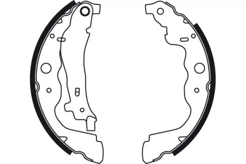 TRW Brake Shoe Set (GS8780)