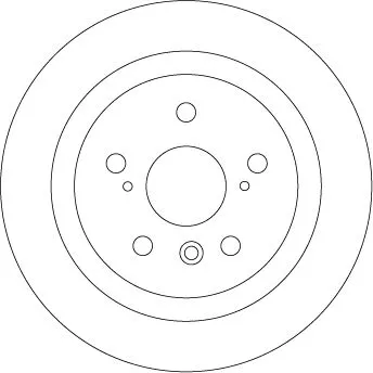 TRW Brake Disc (DF4500)
