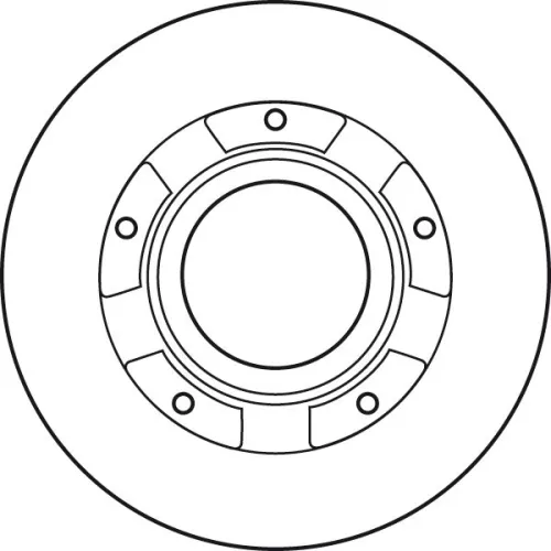 TRW Brake Disc (DF4821S)