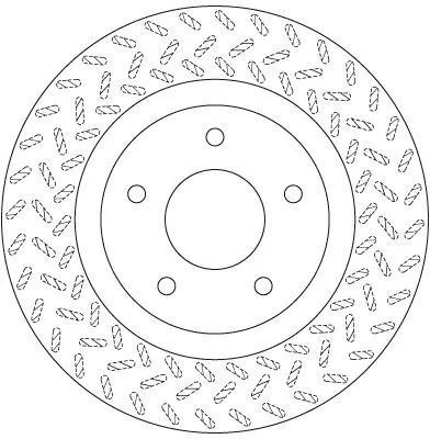 TRW Brake Disc (DF6206)