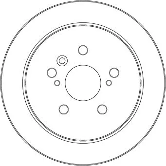 TRW Brake Disc (DF7257)