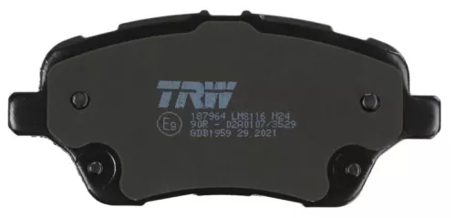 TRW Brake Pad Set, disc brake (GDB1959)