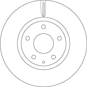 TRW Brake Disc (DF8052)