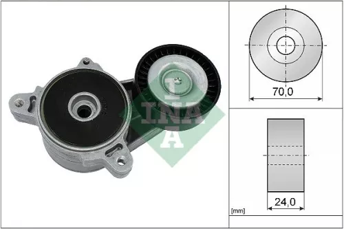 Belt Tensioner, V-ribbed belt