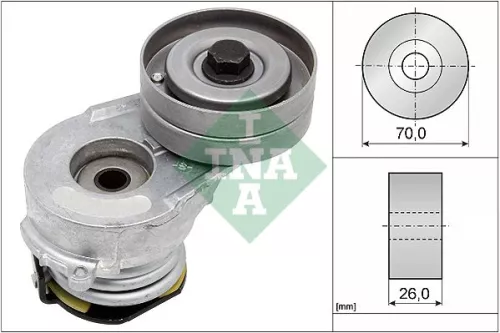 Belt Tensioner, V-ribbed belt
