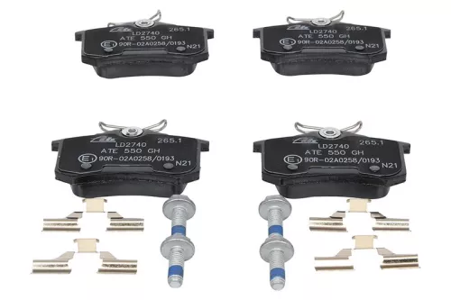 ATE Brake Pad Set, disc brake (13.0470-2740.2)