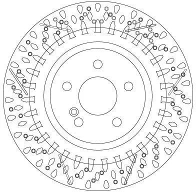 TRW Brake Disc (DF6900)