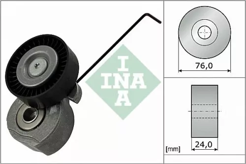 Belt Tensioner, V-ribbed belt
