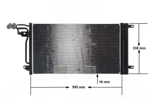 MAHLE Condenser, air conditioning (AC566000S)