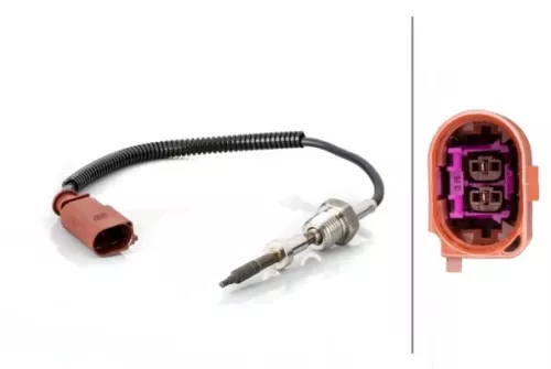 Sensor, exhaust gas temperature