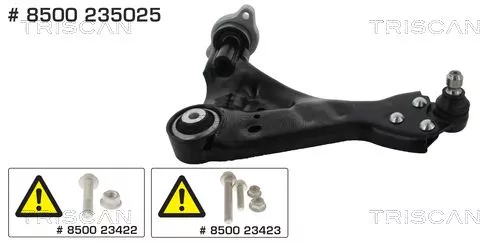Control/Trailing Arm, wheel suspension