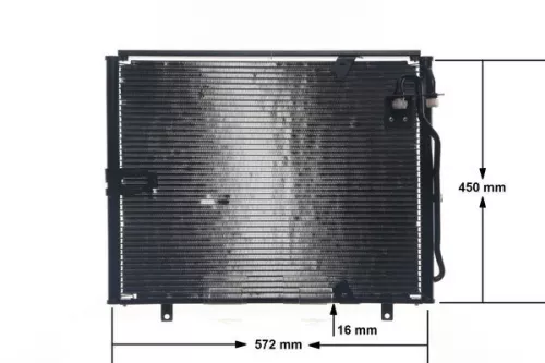 MAHLE Condenser, air conditioning (AC148000S)