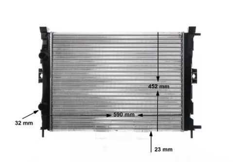 MAHLE Radiator, engine cooling (CR1690000S)