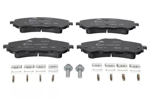 ATE Brake Pad Set, disc brake (13.0460-3870.2)