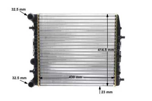 MAHLE Radiator, engine cooling (CR454000S)