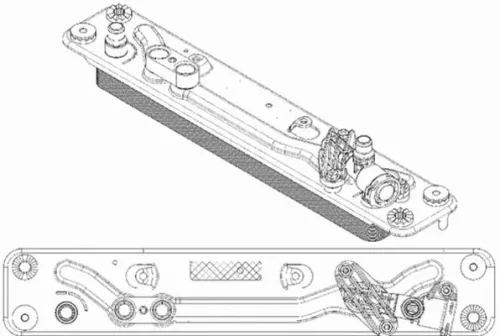 Oil Cooler, automatic transmission