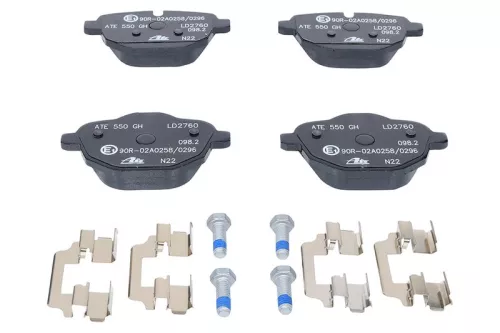 ATE Brake Pad Set, disc brake (13.0470-2760.2)