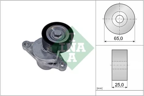 Schaeffler INA Belt Tensioner, V-ribbed belt (534070510)