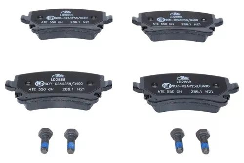 ATE Brake Pad Set, disc brake (13.0470-2888.2)