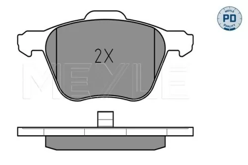 MEYLE Brake Pad Set, disc brake (0252326920/PD)