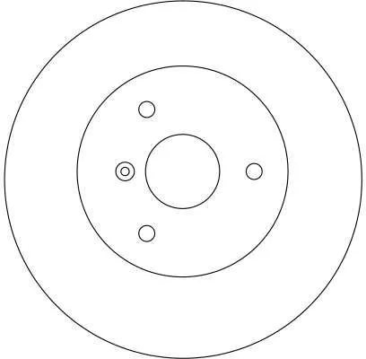TRW Brake Disc (DF4135)