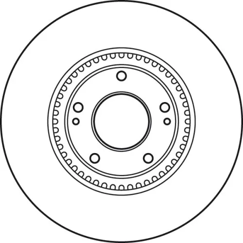 TRW Brake Disc (DF4957S)