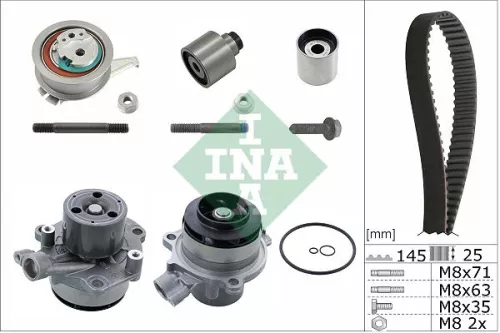 Schaeffler INA Belt Tensioner, V-ribbed belt (534034610)