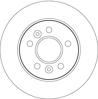 TRW Brake Disc (DF4546)