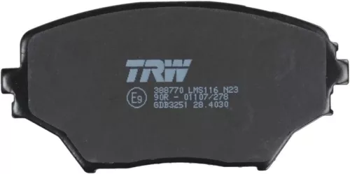 TRW Brake Pad Set, disc brake (GDB3251)